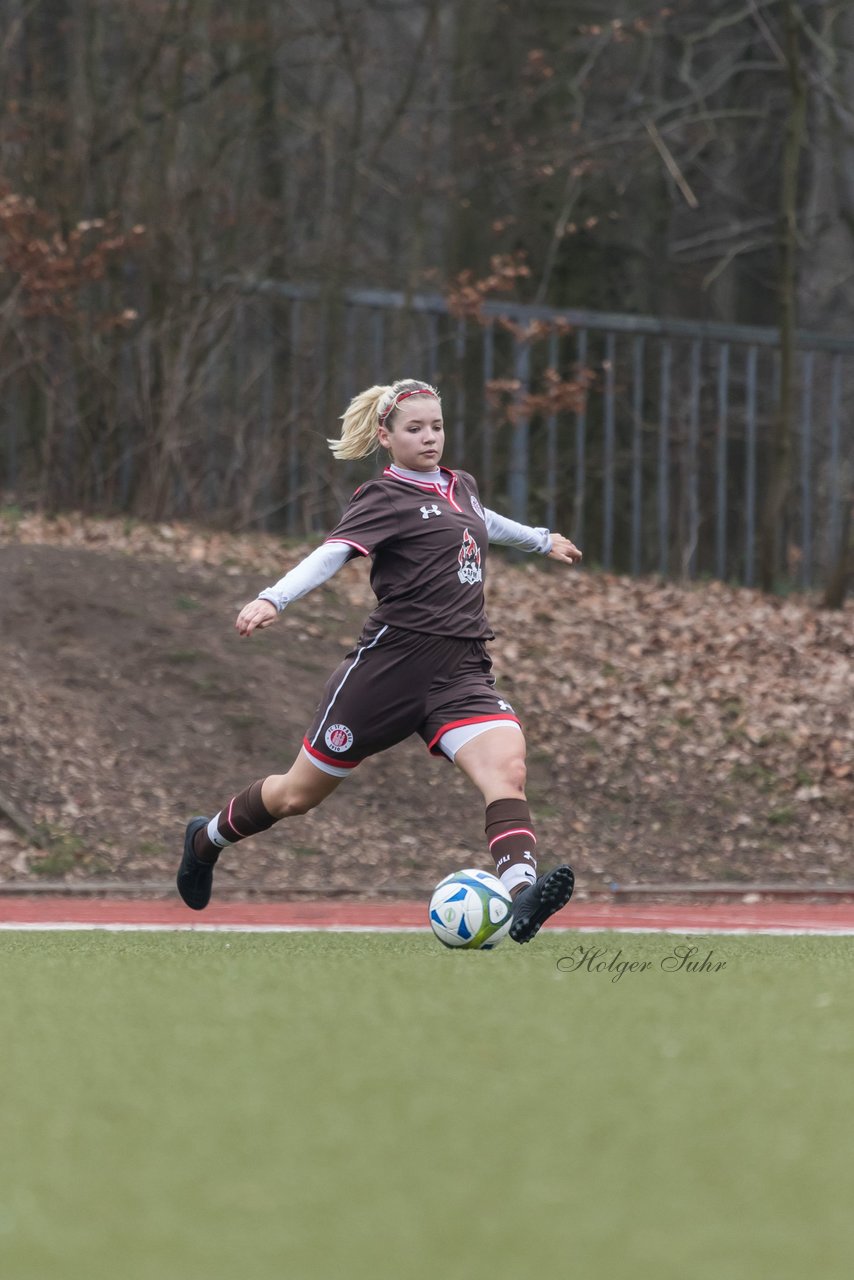 Bild 390 - B-Juniorinnen Walddoerfer - St.Pauli : Ergebnis: 4:1